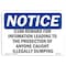 Signmission OSHA Notice, 5" Height, Reward For Information Leading To The Sign, 7" X 5", Landscape OS-NS-D-57-L-10004 - alternate 1